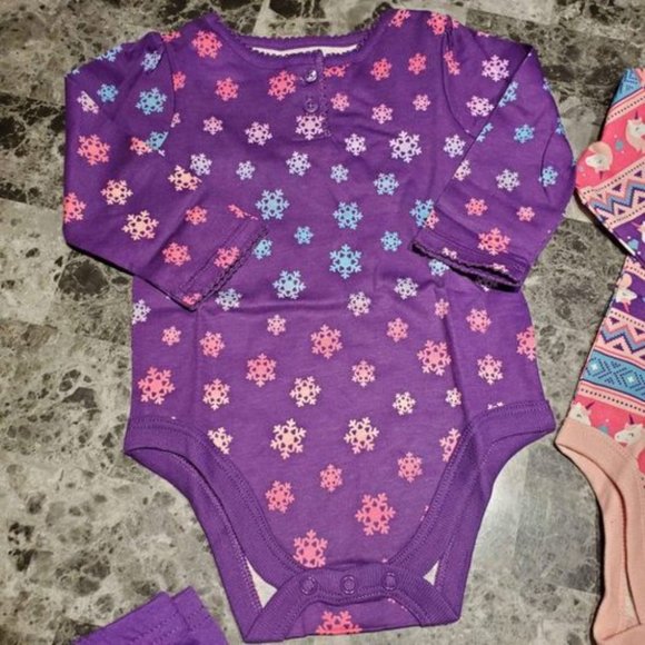 6/9m Girls 4piece Set 4 - Picture 4 of 7